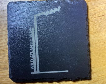 Wild Atlantic way slate coasters