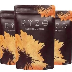 RYZE Mushroom Organic Coffee, Bags Of 30 Servings 1, 2, 3 Pack
