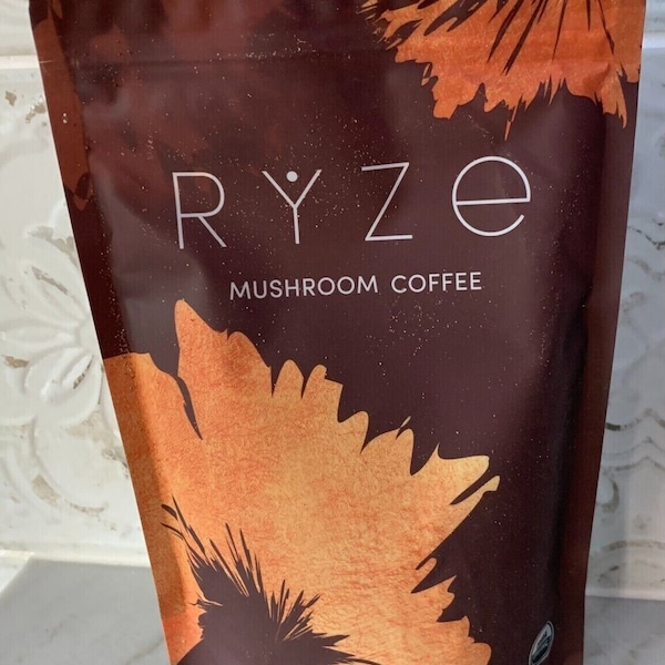 RYZE Mushroom Coffee, Bag 30 Servings