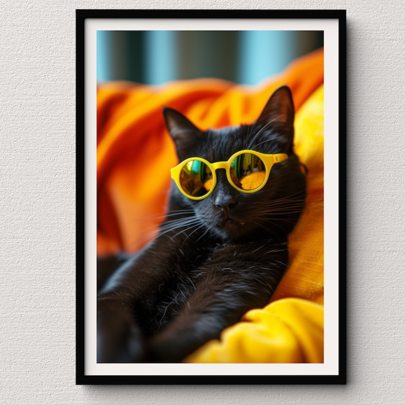 Rag Doll Cat Chilling Wall Art for the Animal Lover, Aesthetic Prints