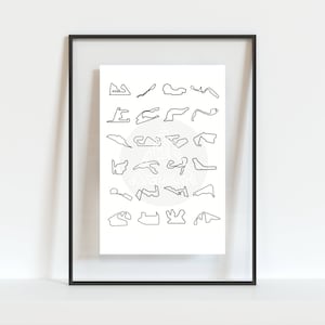2024 F1 Poster