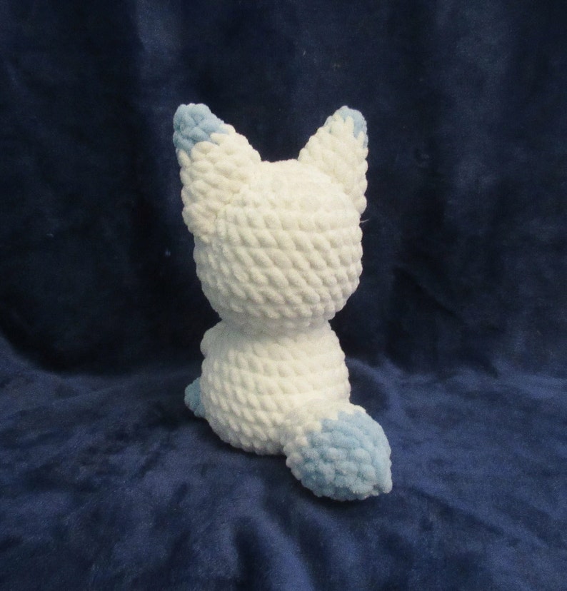 Kitsune Desk Pal Crochet Kitsune Plush Crochet Fox Plush - Etsy