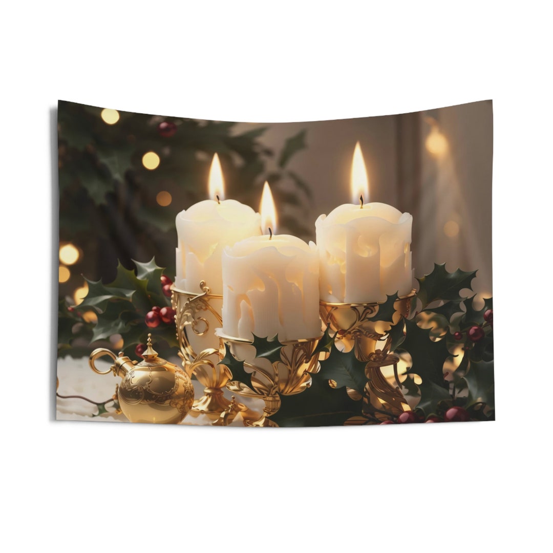 Christmas Tapestry Wall Hanging Holiday Gift Wall Artwall Etsy