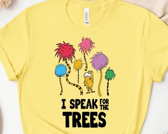 I Speak For The Trees Shirt: Earth Day Kids Tee