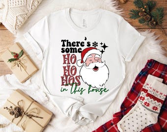 Funny Santa Christmas Shirt, Ho Family Tee