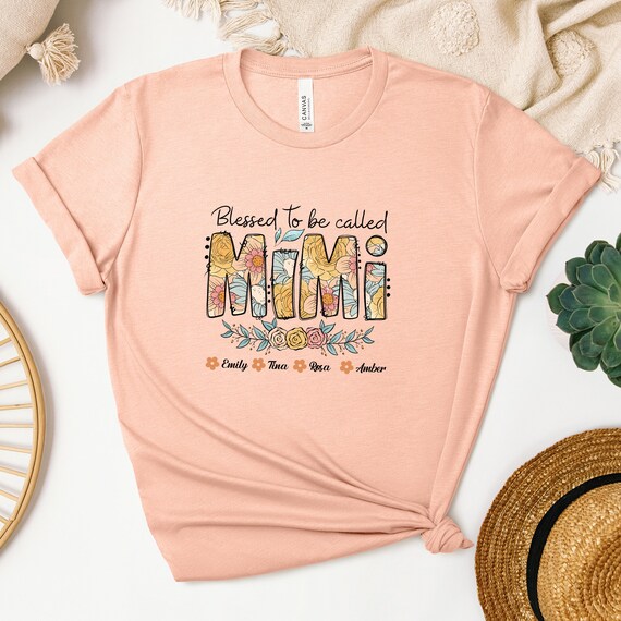 Blessed Mimi Shirt Mothers Day Gifts Blessed Mimi Shirt Mothers Day Gifts