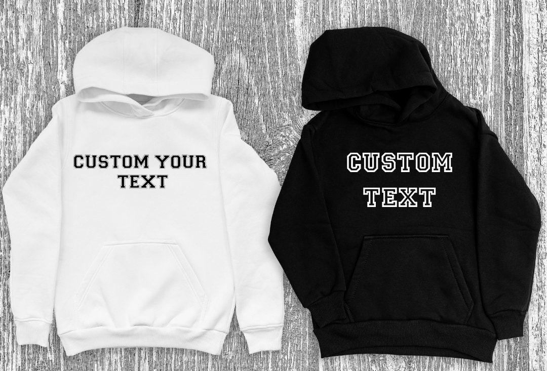 Buy Custom Hoodie Custom Logo Hoodie Personalized Text Online in India
