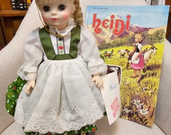 Heidi boek en pop