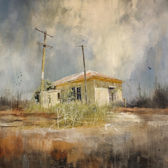Still Standing, Tora Bay, New Zealand, Old beach cottage, Unique composition, Fine art print, Wall art, Archival giclee print, Scenery,
