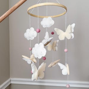 Butterfly Season - Handmade Butterfly Nursery Baby Mobile