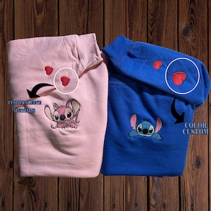 Custom Embroidered Roman Numeral Sweatshirt, anniversary gift, Add your Initial on the Sleeve, Sweatshirt for couples