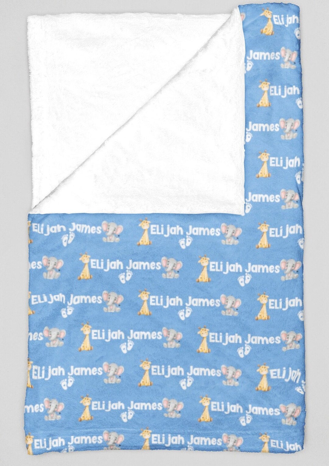 Personal Baby Name Blankets, Babyshower Gift Personalize Blanket