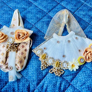 Radha Krishna Dress- 4 inch