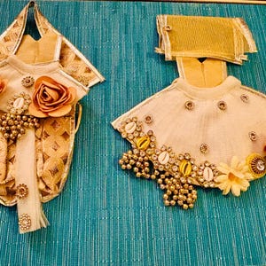 Radha Krishna Dress- 4 inch