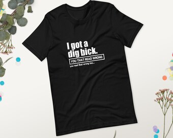 You Read That Wrong T-Shirt - Playful Typography Tee