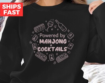 Mahjong Shirt for Mah Jongg Lovers, Comfort Colors Mahjong Player Gift, Mahjong Gift Ideas, Mahj Tournament T-shirt for Her