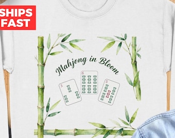 Mahjong Shirt for Mah Jongg Lovers, Comfort Colors Mahjong Player Gift, Mahjong Gift Ideas, Mahj Tournament T-shirt for Her