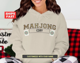 Mahjong Shirt for Mah Jongg Lovers, Comfort Colors Mahjong Player Gift, Mahjong Gift Ideas, Mahj Tournament T-shirt for Her