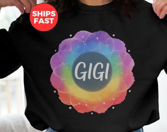 Gigi Sweatshirt, New Grandma Gift, Gigi Shirt, Nana Gift, Godmother Gift, Mother's Day Gift, Grandma Sweatshirt, Gigi Meditates