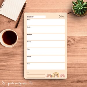 Personalizado, Lindo, Conejito Kawaii, Cometa, Conjunto, Acogedor, Regalo, Personalizado, Caprichoso, Bloc de notas, Regalos personalizados, Regalo para, Membrete, Animales bebés,