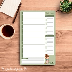 Papelería personalizada, bonita, de género neutro, acogedora, con diseño de oveja, minimalista, libretas desprendibles, regalos personalizados, regalo para, membrete