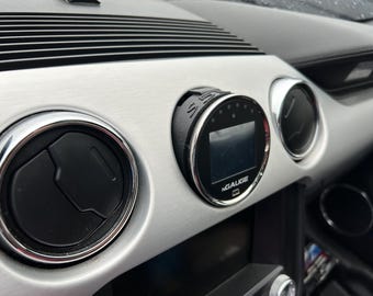 2015, 2016, 2017, 2018, 2019, 2020, 2021, 2022, 2023, Ford Mustang (s550) nGauge a/c vent pod mount