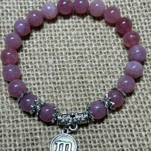 Elastic bracelet with natural-colored Tourmaline Stone