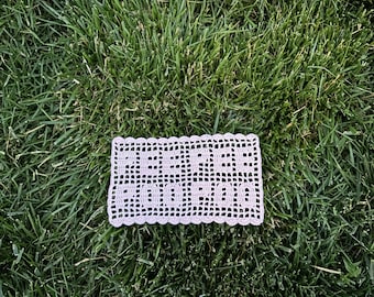 Made to Order Filet Crochet Doily