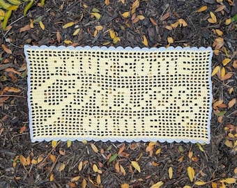 Patrón de tapete de crochet para filete Pour Some Gravy On Me