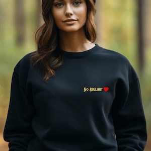 Gilden Cozy Trendy Versatile Fun No BS Jumper Sweatshirt