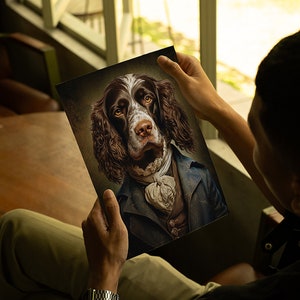 Custom Pet Portrait, Pet Portrait gift, Pet Lovers Gift, Royal Portrait, Renaissance Dog Painting, Royal Pet Portrait, Animal painting