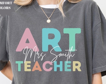 Camiseta de profesor de arte Comfort Colors®, camiseta con definición de profesor, camisetas para profesor de arte, regalo para profesor de arte, camiseta para profesor de arte, regalo para amantes del arte