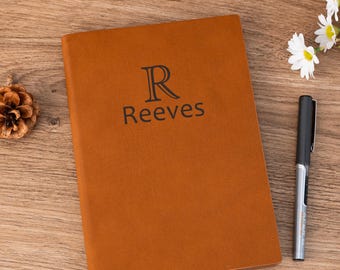 Custom Leather Journal, Travel Journal, Birthday Gift for Son/Daughter, Retirement Gift, Gift for Colleague, Supervisor gift, Therapist Gift