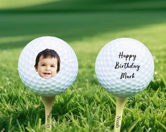Palline da golf personalizzate, Pallina da golf per papà, Pallina da golf con nome, Regalo per neo papà, Regalo di golf, Regalo per il papà, Palline da golf per la prima festa del papà, Regalo per lui