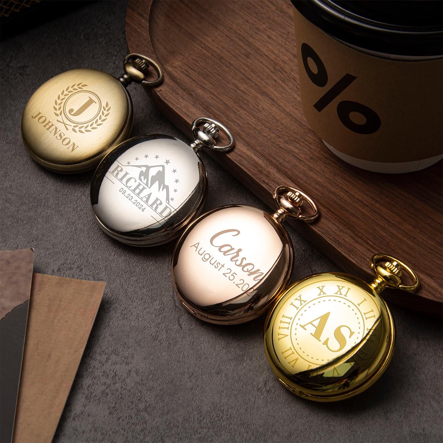 Personalized Pocket Watch,Best Man Gifts,Custom Engraved Pocket Watch,Groosman Watch,Wedding Gifts,Pocket Watches for Dad,Wedding Proposal