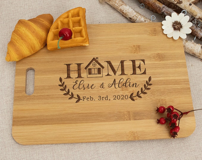 Personalized Cutting Board Wedding Gift,Custom Wedding Gift,Engagement Gift,Wedding Cutting Board,Couple Cutting Board,Valentine's Day Gift