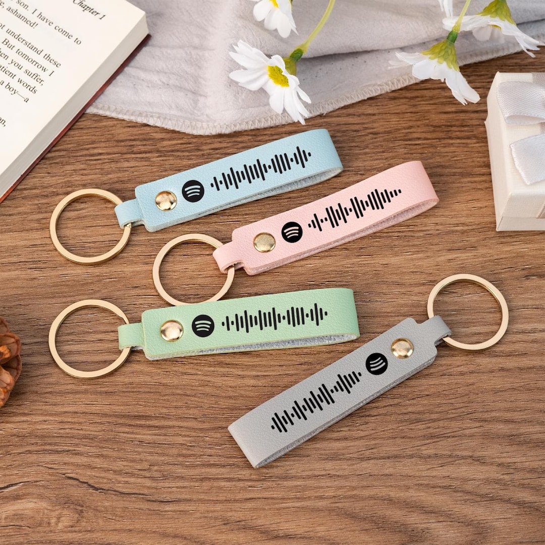 Personalized Keychain Soufeel Spotify Keychain Soufeel Keychain
