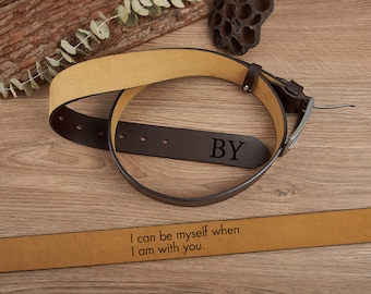 Personalized Customized Leather Belt,Men's Belts,Text Customized Belts,Name Customized Belts,Best Man Gift,Father's Day Gift,Gift for Him