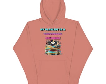 Playlist Goldmine Music Lovers | Graphic Unisex Hoodie | Mighty Self-Expressions