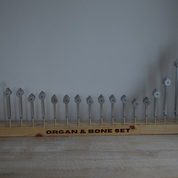 Tuning Fork Holder for Organ & Bone Tuning Fork Set