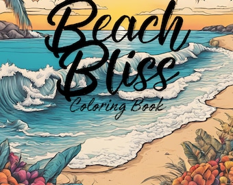 Beach Bliss Coloring Book