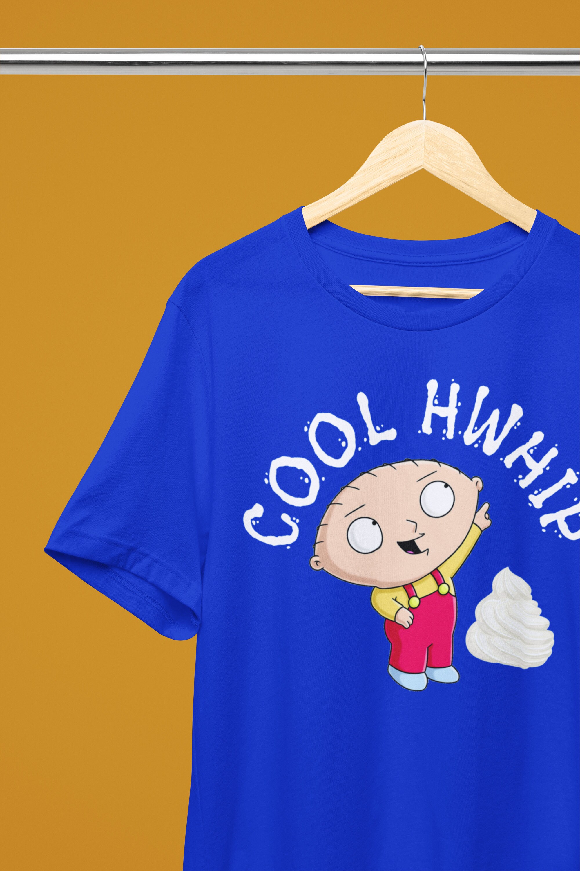 Cool Hwhip Funny Stewie Tee Unisex Short Sleeve Perfect for Dessert at