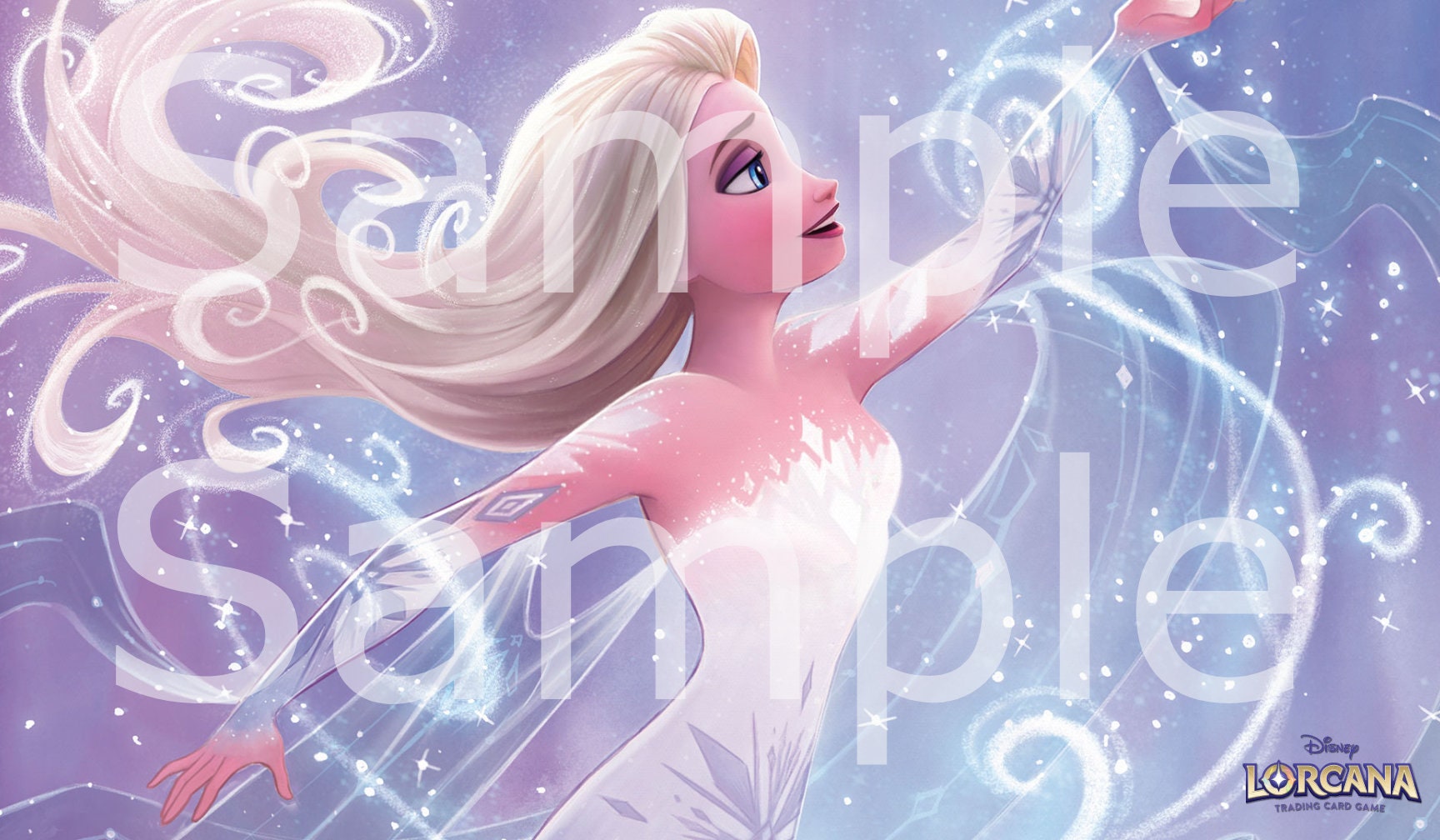 JUST ART Elsa Enchanted Rare Art Custom Lorcana Playmat - Etsy