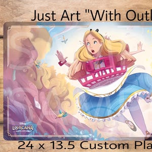 Alice Growing Girl Custom Extended Stitch Playmat