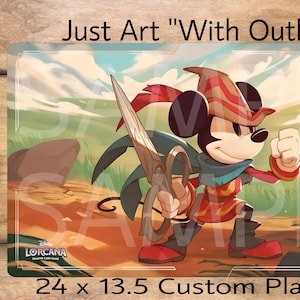 Brave Little Tailor Mickey Mouse Extended Stitch Playmat
