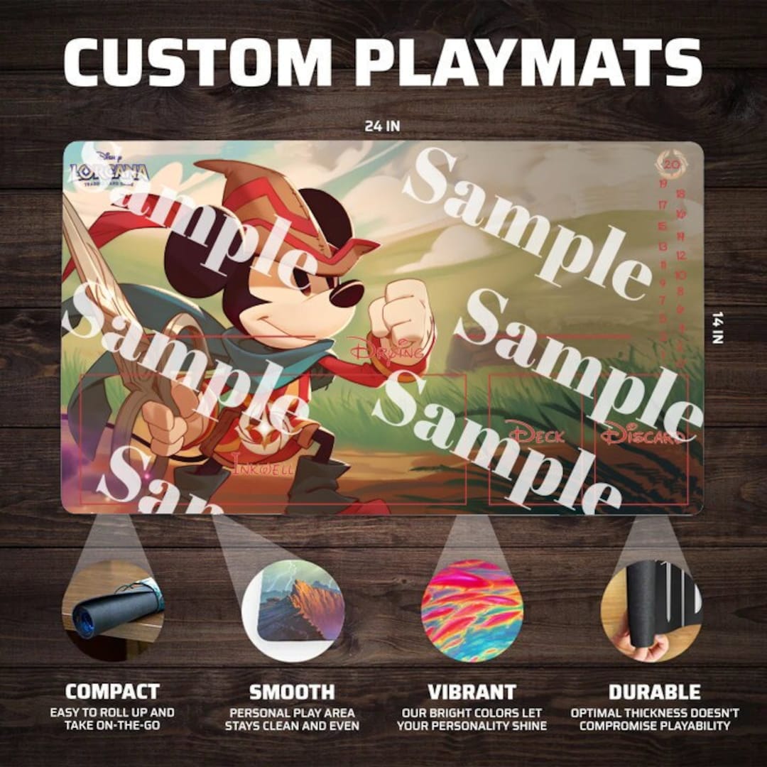 Mickey playmat 2025