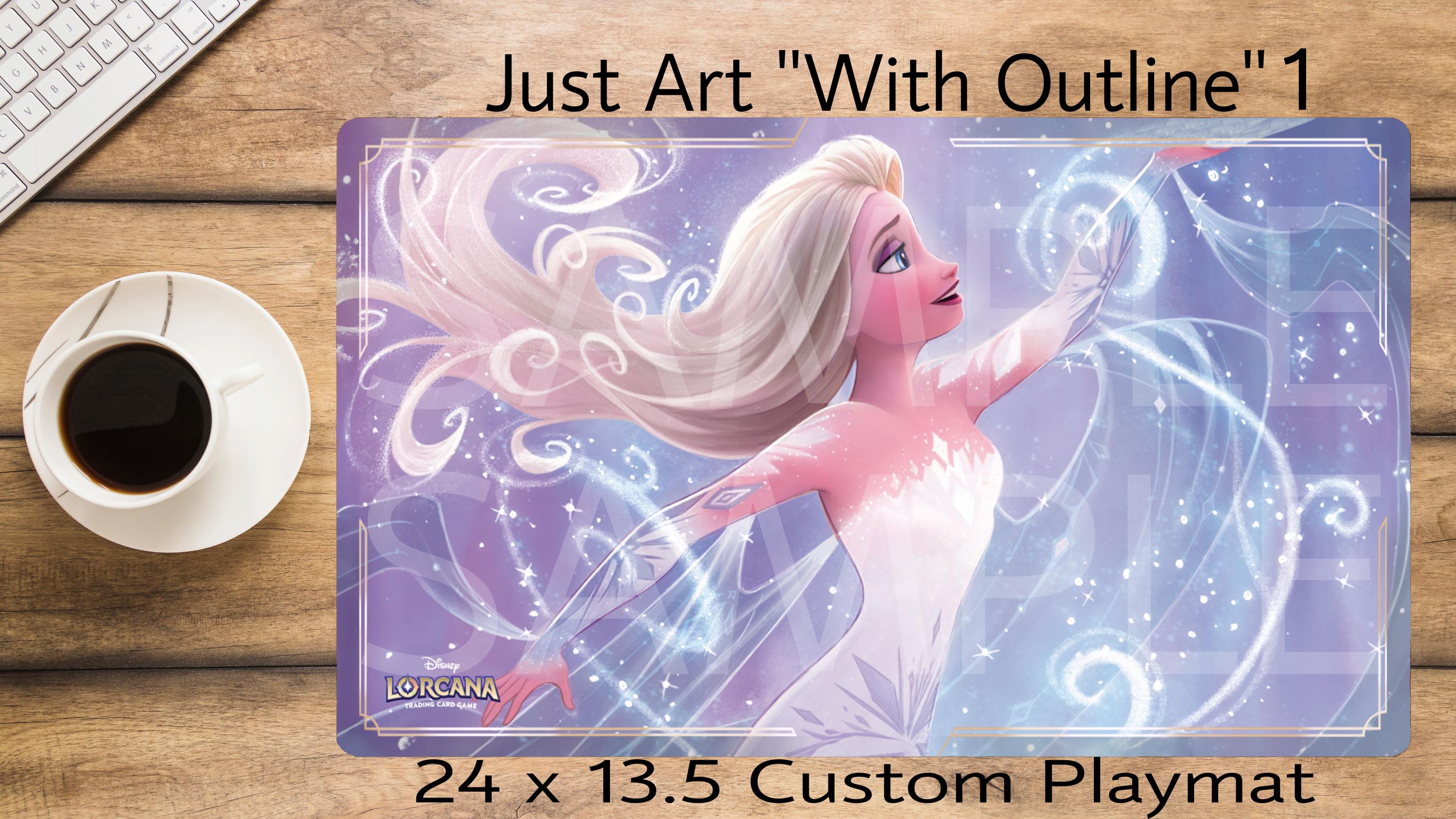 Lorcana Playmat Elsa - Etsy Lorcana Playmat Elsa - Etsy