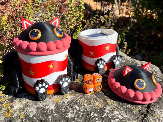Buy Cupsy Yummy Deck Box  Cat Slushy Card Holder for Yu-gi-oh! Online in  India - Etsy