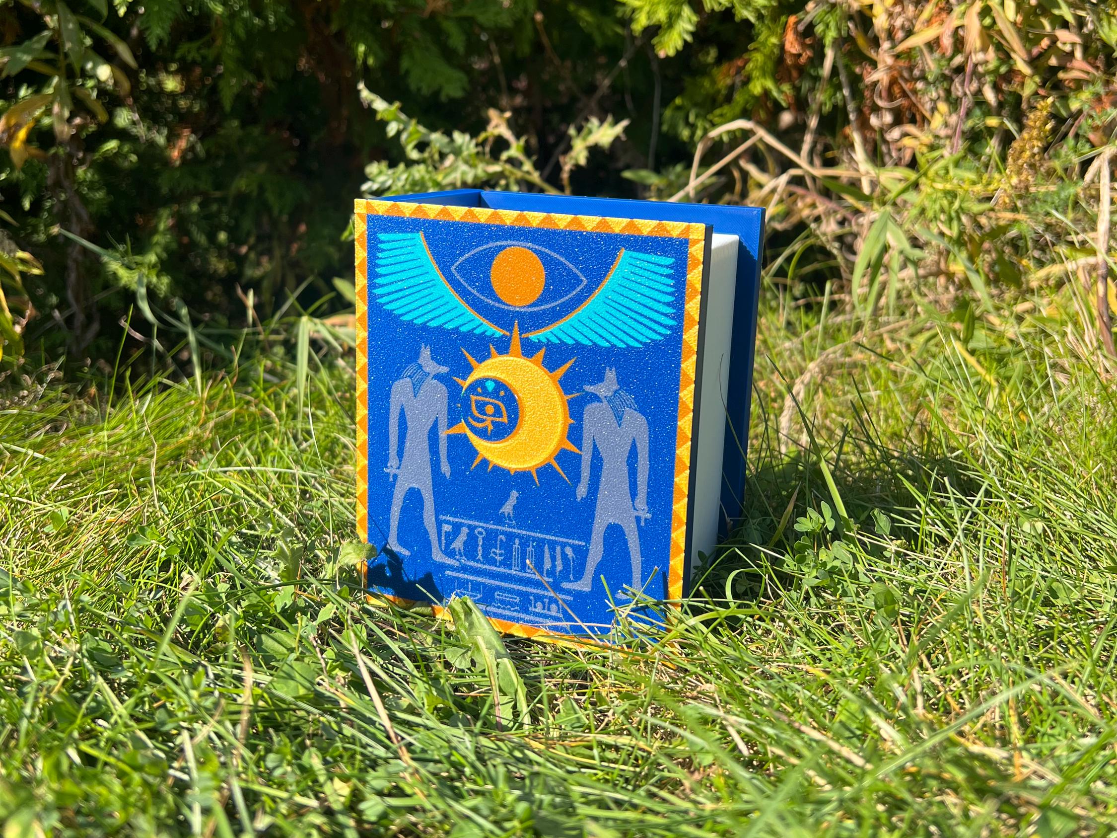 Book of Moon Deck Box & Dice Tray: 3D Printed TCG Card Storage - Etsy