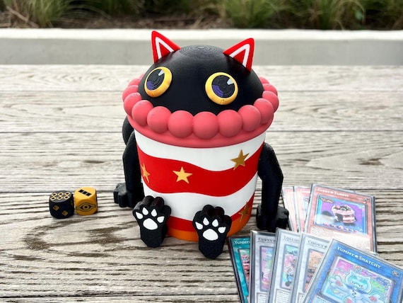 Buy Cupsy Yummy Deck Box  Cat Slushy Card Holder for Yu-gi-oh! Online in  India - Etsy